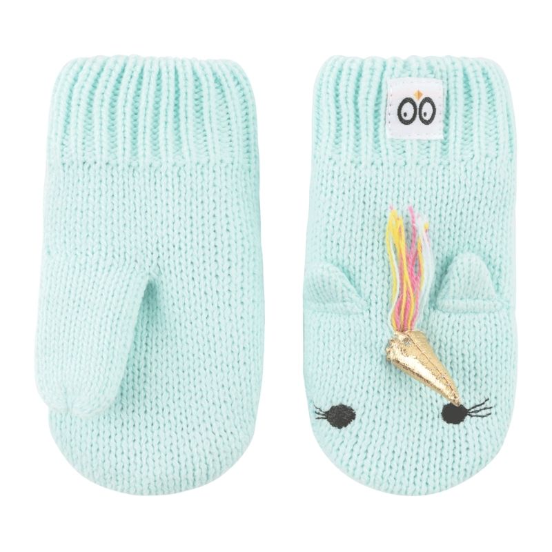 Toddler Knit Mittens Allie Alicorn