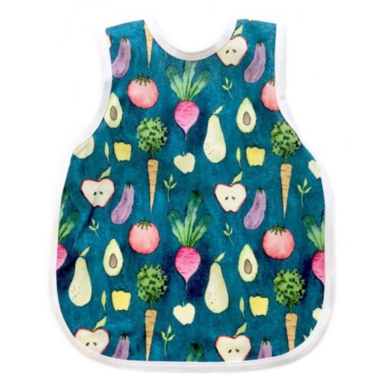 ezCLEAN Bapron Toddler Bib Organic Produce