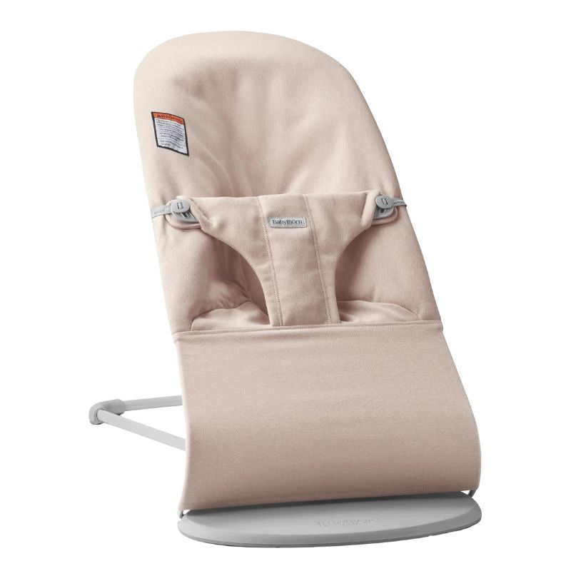 BabyBjorn Bouncer Bliss Woven Light Pink Melange