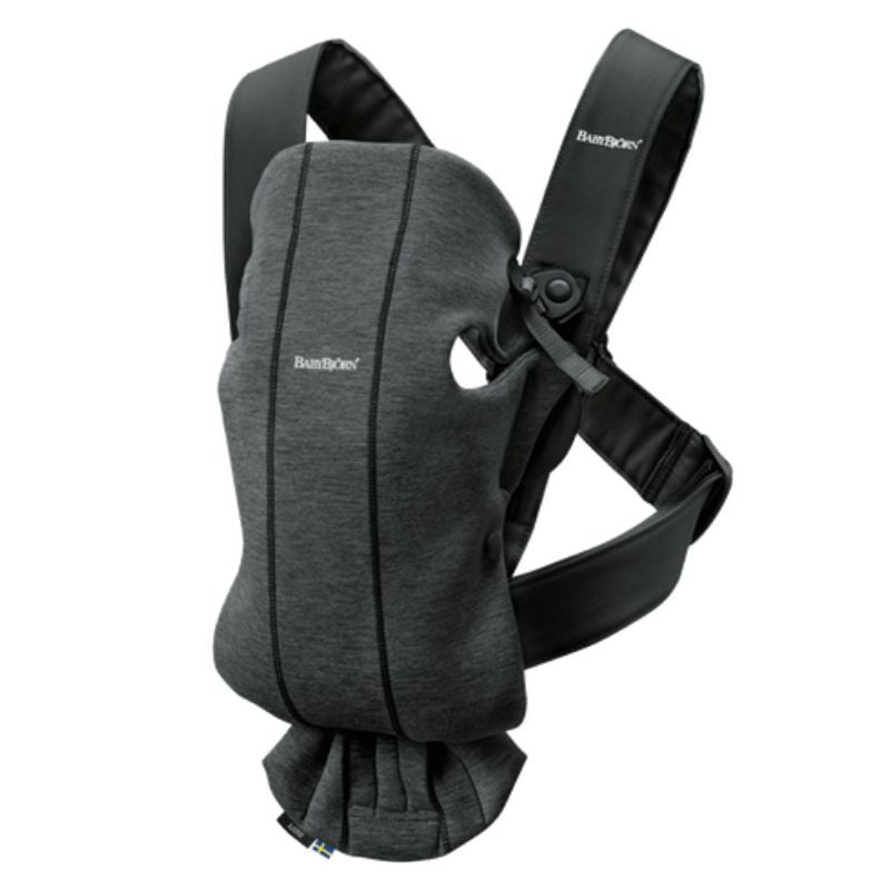 Baby Carrier Mini - 3D Jersey Charcoal Grey