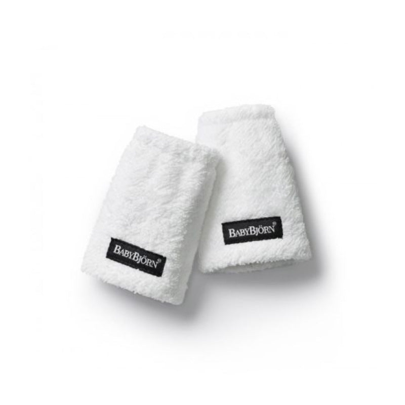 Baby Carrier Teething Pads (2 pack) - White