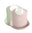 Soft Bib - 2 Pack powder green powder pink