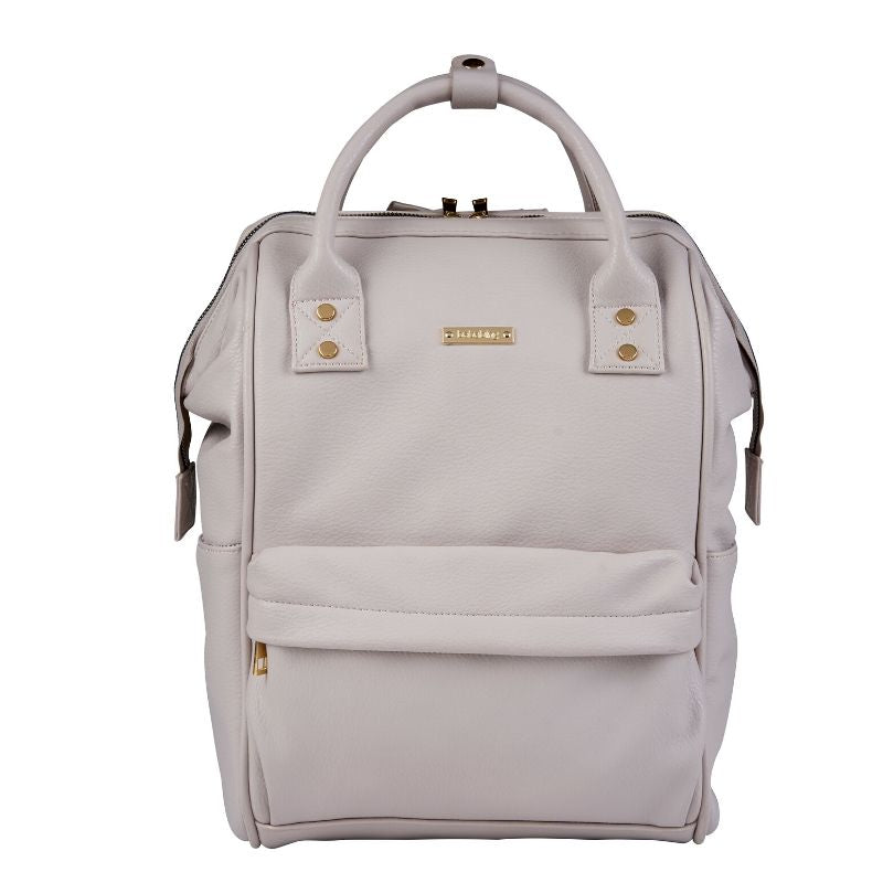 Mani Diaper Bag With Changing Mat Grey blush