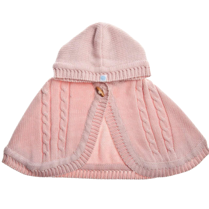 Knit Cape Pink