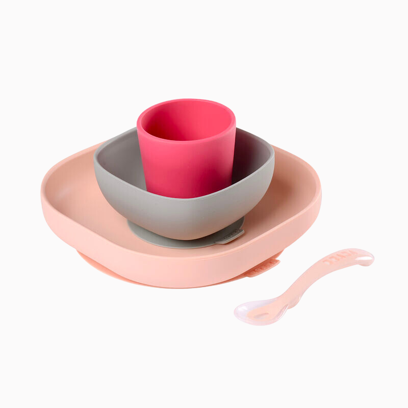 Silicone Suction 4-Piece Meal Set
