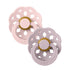 Boheme Natural Rubber Pacifier - 2 Pack Blossom/Lilac