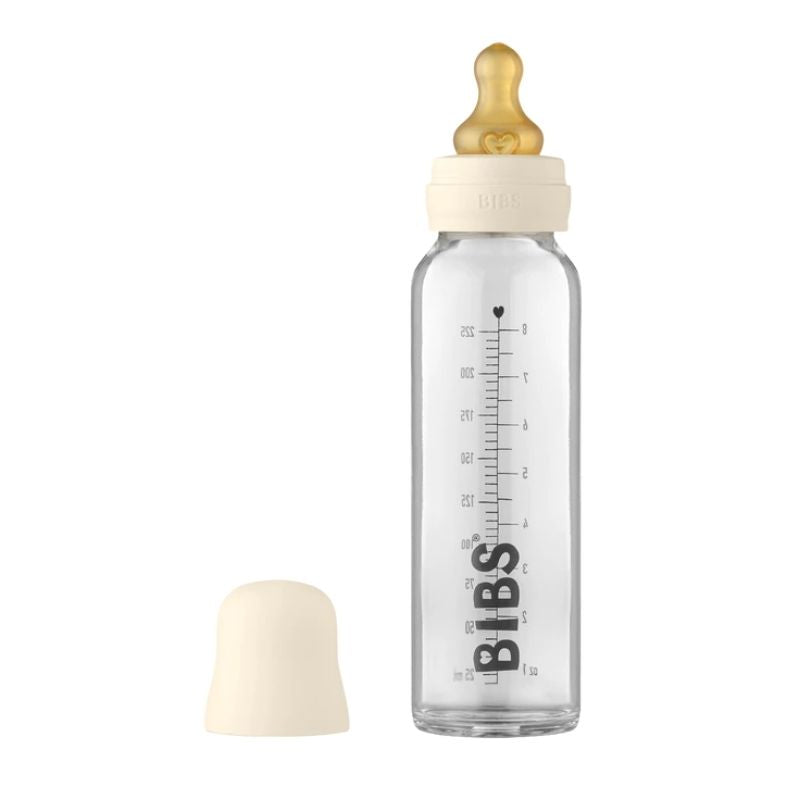 Glass Bottle Complete Set - 225ml Ivory