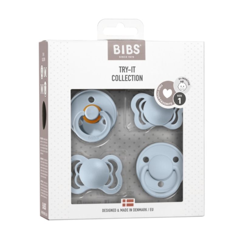 Try-it Pacifier Collection Baby Blue
