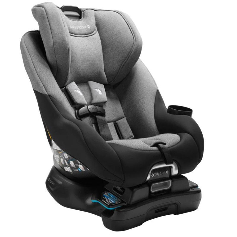 Baby Jogger City Turn Convertible Car Seat Onyx Black