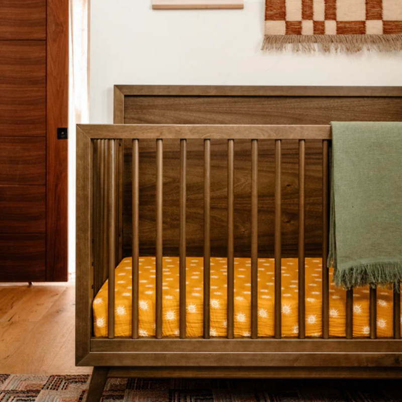 Palma Mid-Century 4-in-1 Convertible Crib