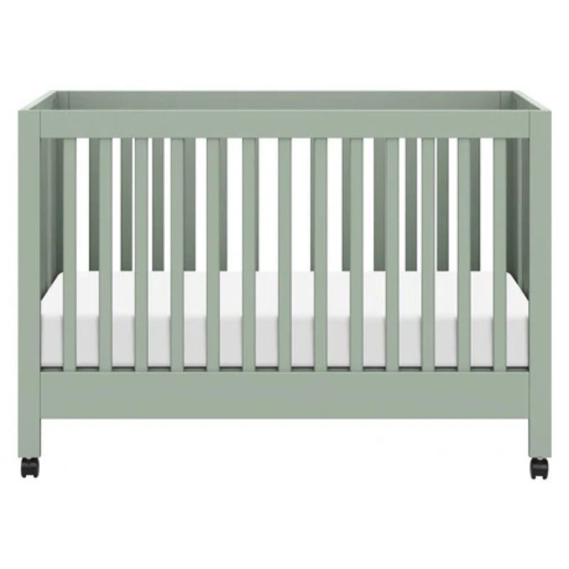 Maki Portable Folding Crib with Toddler Bed Conversion Kit