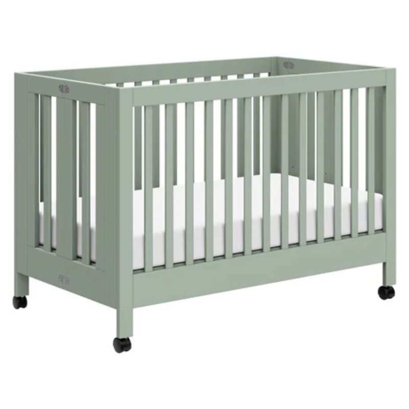 Maki Portable Folding Crib with Toddler Bed Conversion Kit