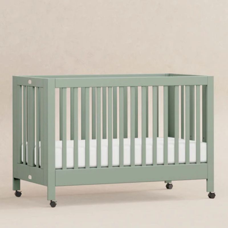 Maki Portable Folding Crib with Toddler Bed Conversion Kit