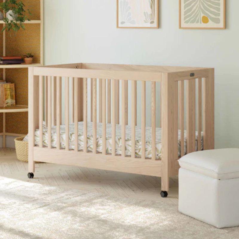 Maki Portable Folding Crib with Toddler Bed Conversion Kit