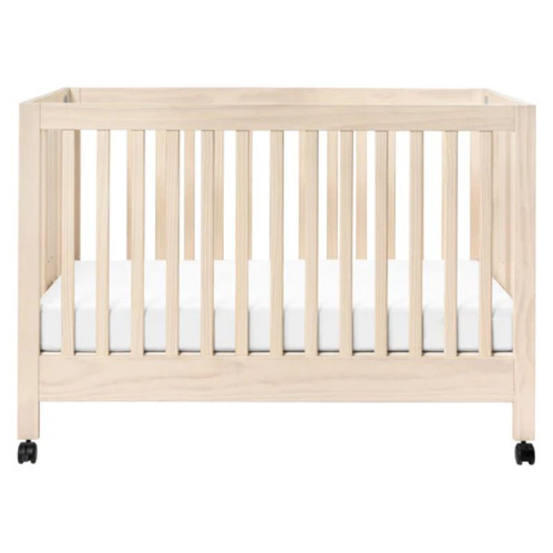 Maki Portable Folding Crib with Toddler Bed Conversion Kit