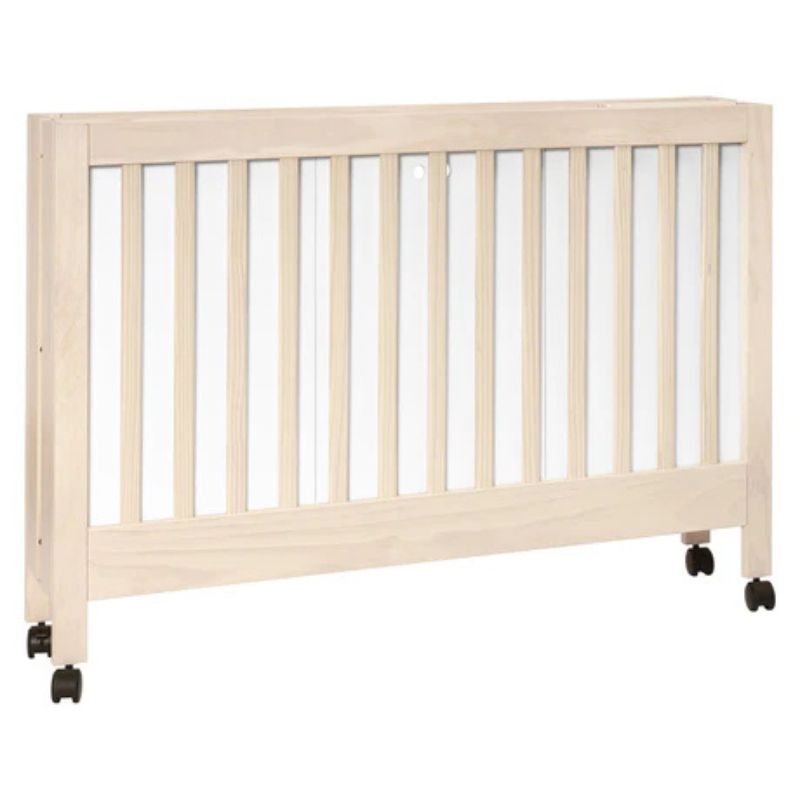 Maki Portable Folding Crib with Toddler Bed Conversion Kit