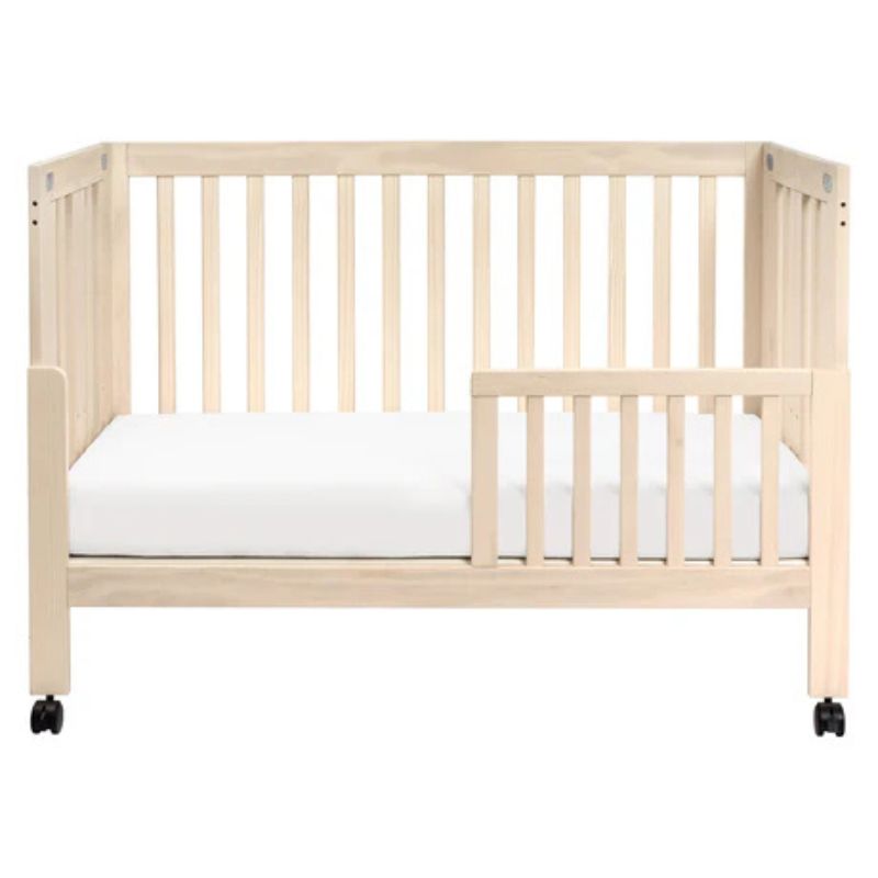 Maki Portable Folding Crib with Toddler Bed Conversion Kit