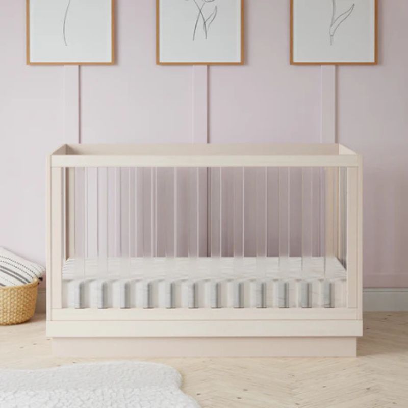 Harlow 3-in-1 Convertible Crib with Toddler Bed Conversion Kit