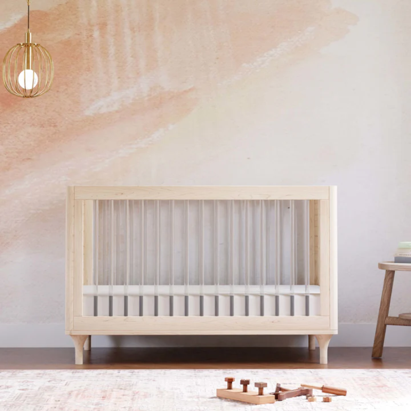 Lolly 3-in-1 Convertible Crib with Toddler Bed Conversion Kit