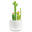 Bottle Cleaning Brush Set  Cactus/White