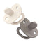 Jewl Orthodontic Silicone Pacifier - 2 Pack Neutral
