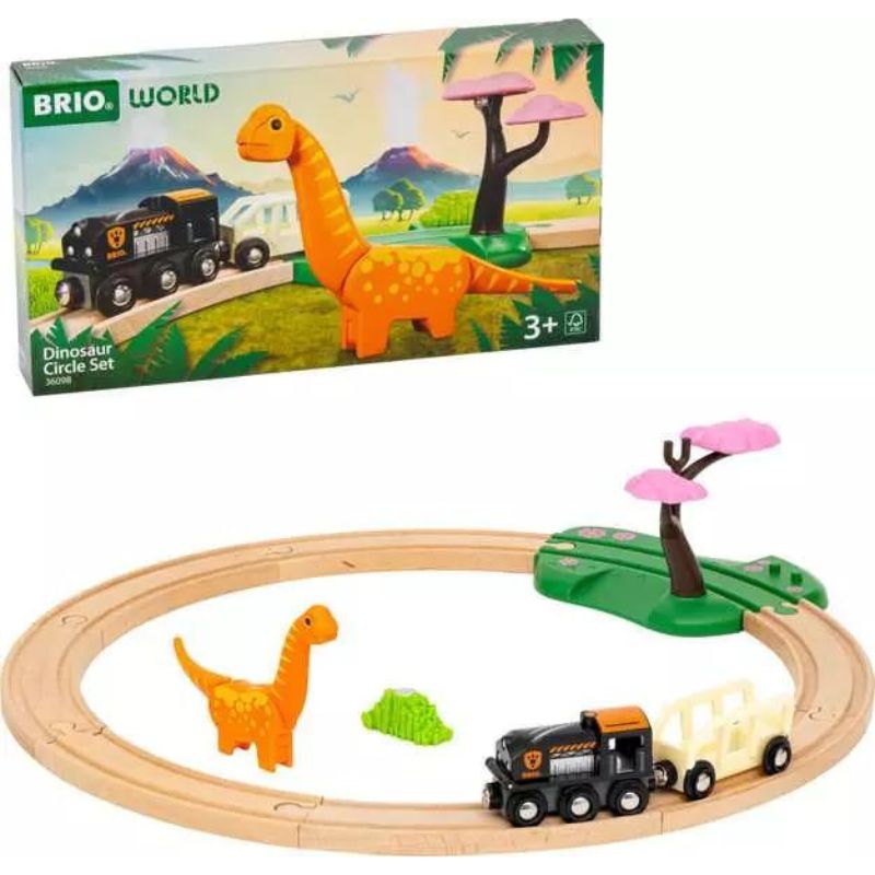 Dinosaur Circle Train Set