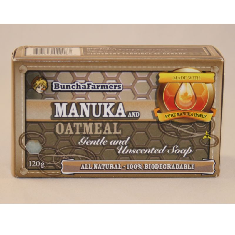 Manuka Honey and Oatmeal Soap