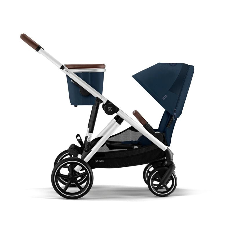 Gazelle S 2023 Stroller Ocean Blue Seat/Silver Frame