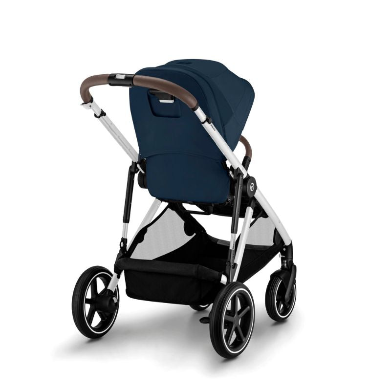 Gazelle S 2023 Stroller Ocean Blue Seat/Silver Frame