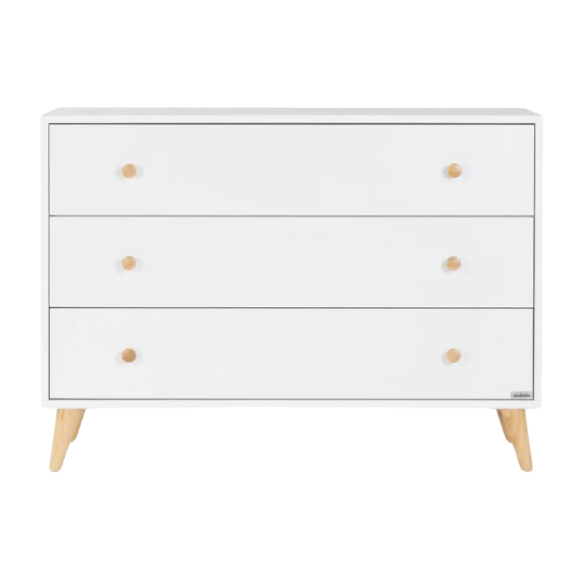 Austin 3 Drawer Dresser by dadada baby at $699! Shop now at Nestled by Snuggle Bugz for Baby & Toddler Furniture.