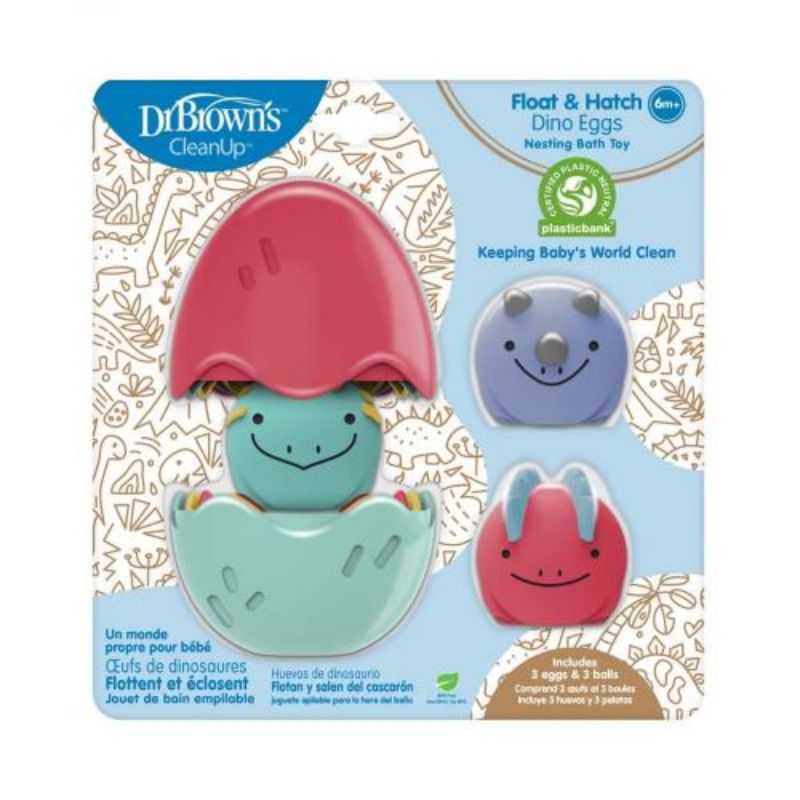 Dr. Brown's Dino-Scoop Baby Bath Toy Organizer