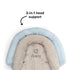 Cuddle Soft 2-in-1 Head Support Gray Blue