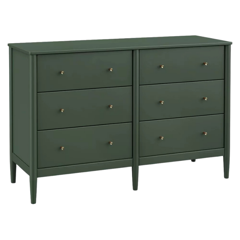 Frem 6-Drawer Dresser by DaVinci at $599! Shop now at Nestled by Snuggle Bugz for Dressers.