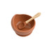 Silicone Bowl + Spoon Set Clay