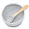 Silicone Bowl + Spoon Set Earl Grey
