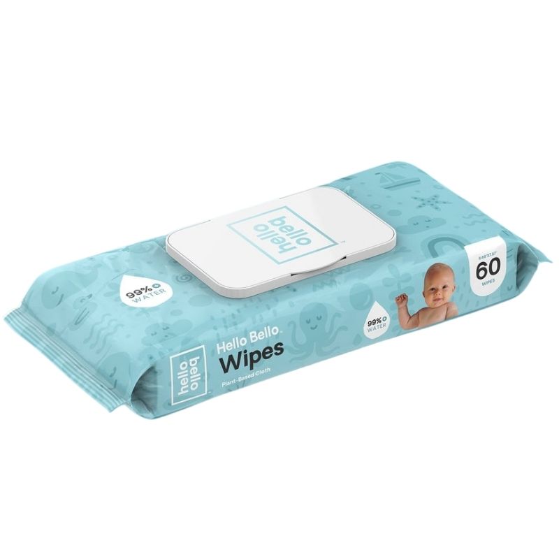 Baby Wipes - 60 Count, Snuggle Bugz