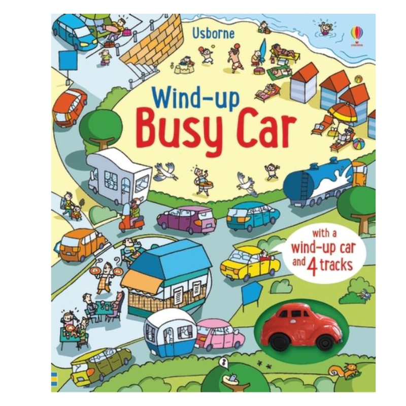 Wind Up Busy Car Board Book