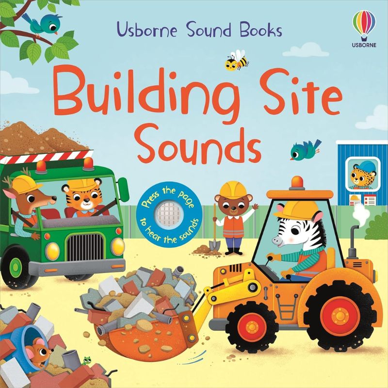 Building Site Sounds Board Book