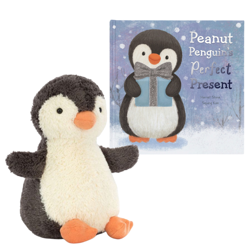 Peanut Penguin's Perfect Present Book + Plush Bundle – Snuggle Bugz
