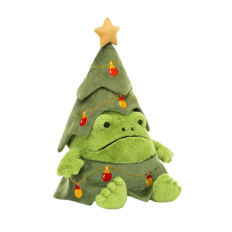 Christmas Tree Ricky Rain Frog Plush Toy – Snuggle Bugz