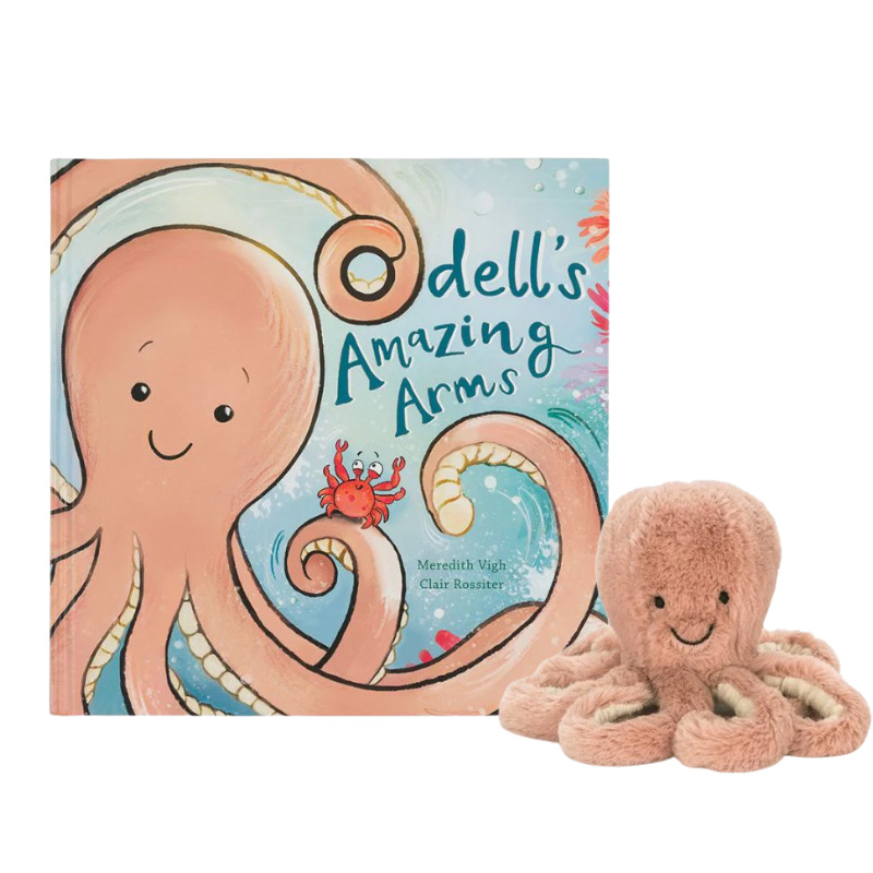 Odell's Amazing Arms Book + Plush Bundle