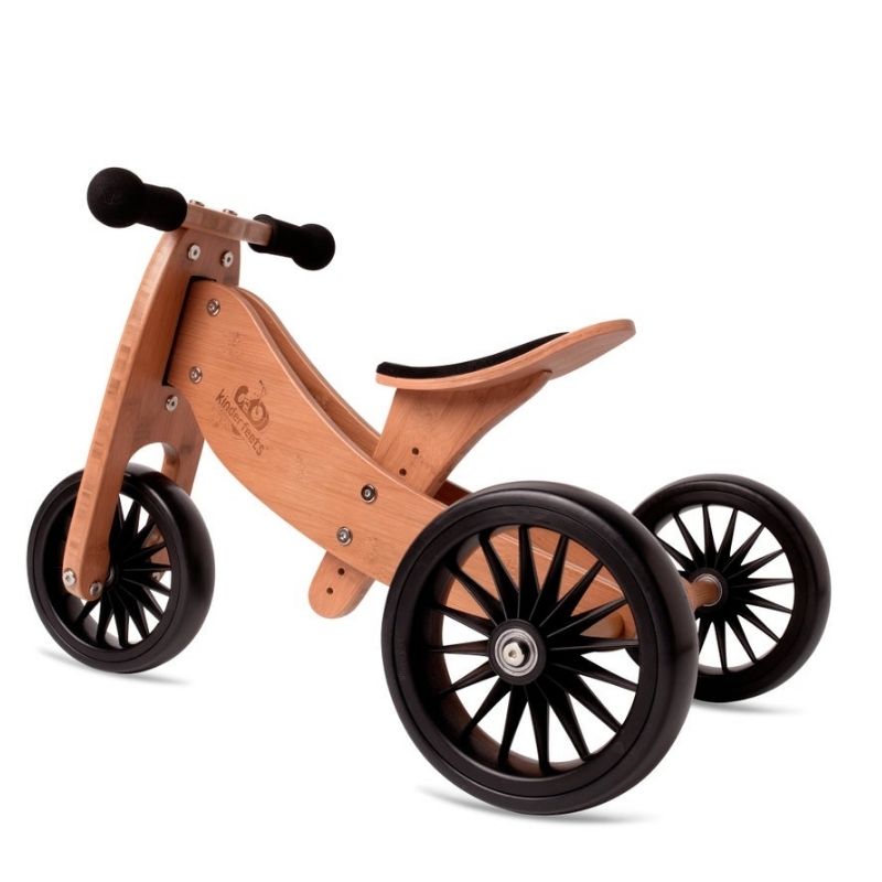 Tiny Tots PLUS 2-in-1 Tricycle and Balance Bike Bamboo