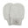 Waffle Scratch Mitts - 2 Pack Light Grey