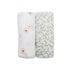 Cotton Swaddles - 2 Pack Daisy and Greenery