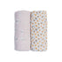 Cotton Swaddles - 2 Pack Floral and Dragonfly