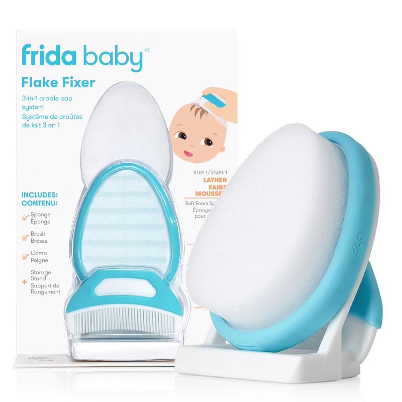 DermaFrida FlakeFixer Cradle Cap 3-Step System Snuggle Bugz