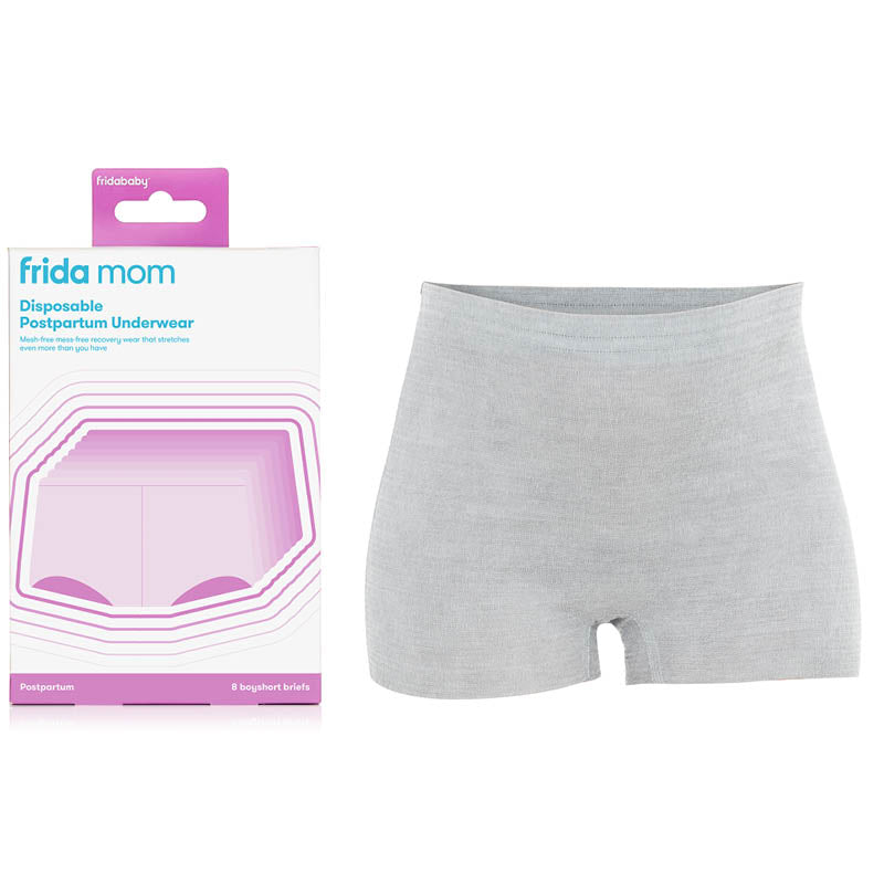Postpartum Bundle Frida Disposable Underwear, Peri Bottle