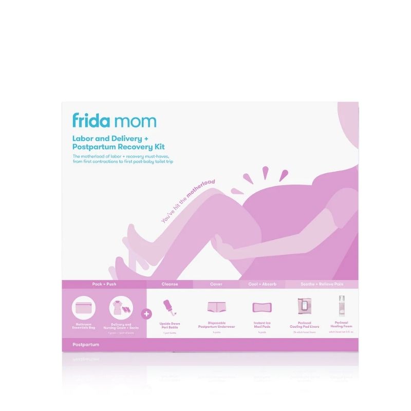 Frida Mom Labor and Delivery and Postpartum Recovery Kit in 2023
