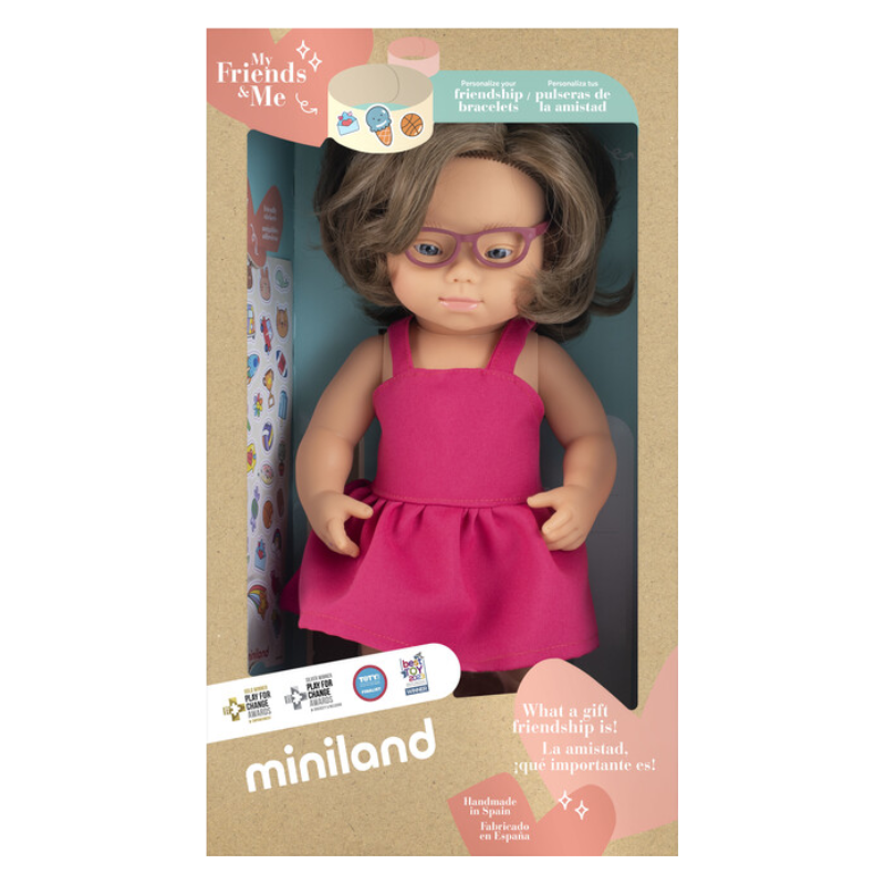My Friends & Me Girl Doll Down Syndrome - 15"