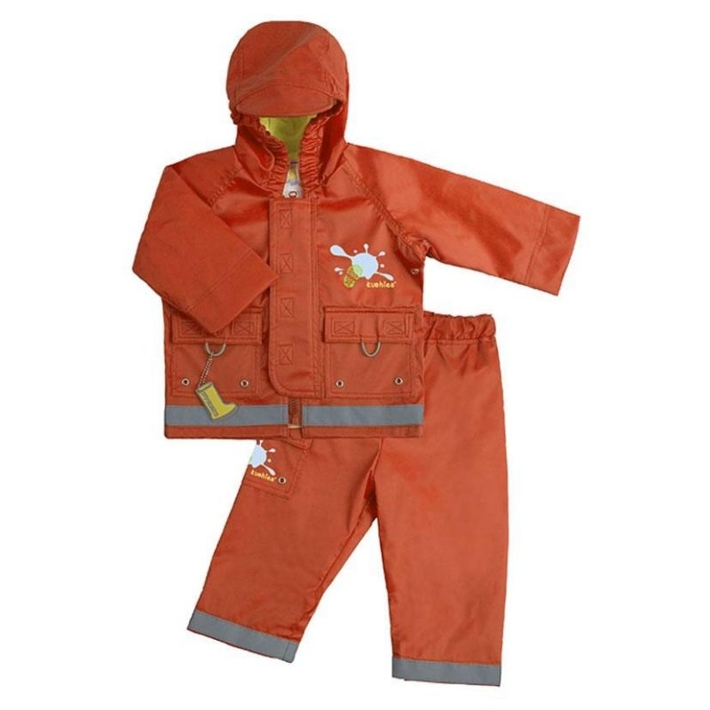 Rain Jacket & Pant Set  Orange